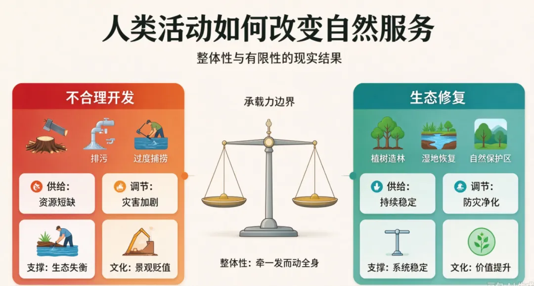 高考地理(选修三)必考知识点|自然环境的服务功能知识点总结-第2张图片-四季读书网