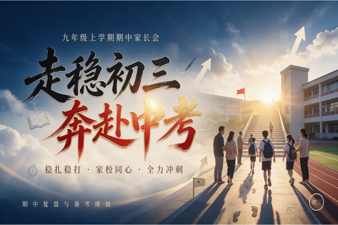 《初三九年级上学期家长会PPT:走稳初三奔赴中考(初三与以前有什么不同分析+中考信息家长必读+学生状态三大信号识别+成绩波动三问法)》-第2张图片-四季读书网 《初三九年级上学期家长会PPT:走稳初三奔赴中考(初三与以前有什么不同分析+中考信息家长必读+学生状态三大信号识别+成绩波动三问法)》-第2张图片-四季读书网