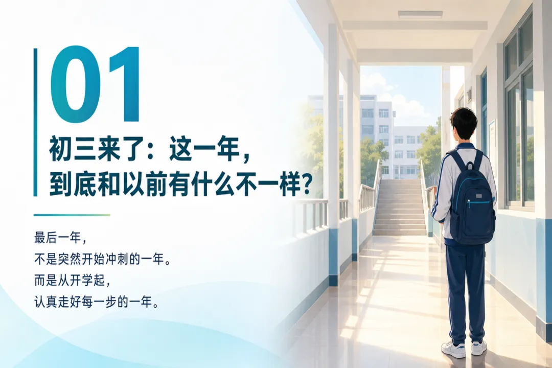 《初三九年级上学期家长会PPT:走稳初三奔赴中考(初三与以前有什么不同分析+中考信息家长必读+学生状态三大信号识别+成绩波动三问法)》-第7张图片-四季读书网 《初三九年级上学期家长会PPT:走稳初三奔赴中考(初三与以前有什么不同分析+中考信息家长必读+学生状态三大信号识别+成绩波动三问法)》-第7张图片-四季读书网