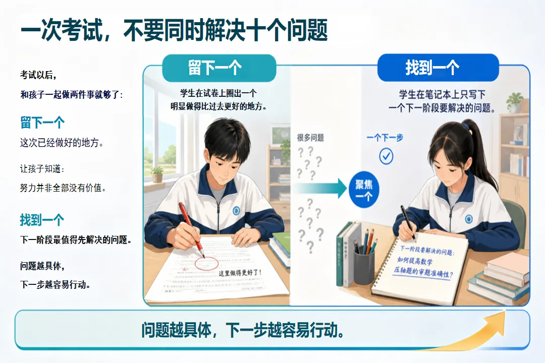 《初三九年级上学期家长会PPT:走稳初三奔赴中考(初三与以前有什么不同分析+中考信息家长必读+学生状态三大信号识别+成绩波动三问法)》-第22张图片-四季读书网 《初三九年级上学期家长会PPT:走稳初三奔赴中考(初三与以前有什么不同分析+中考信息家长必读+学生状态三大信号识别+成绩波动三问法)》-第22张图片-四季读书网