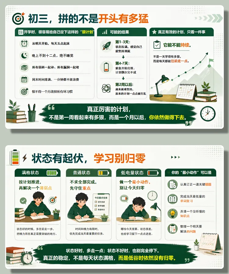 【7228】初三九年级上学期开学第一课,初三家长会,九年级家长会-第15张图片-四季读书网