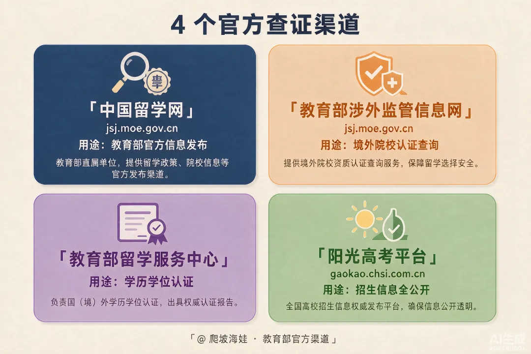 除了高考统招,孩子上大学还有这 20 条路(附 4 个官方查证渠道)-第3张图片-四季读书网 除了高考统招,孩子上大学还有这 20 条路(附 4 个官方查证渠道)-第3张图片-四季读书网
