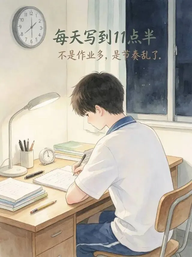 初一孩子每天写作业到11点半?不是作业多,是方法错了-第1张图片-四季读书网