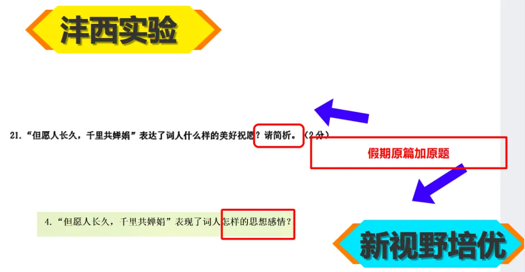 26初三月考真题VS新视野!-第10张图片-四季读书网 26初三月考真题VS新视野!-第10张图片-四季读书网