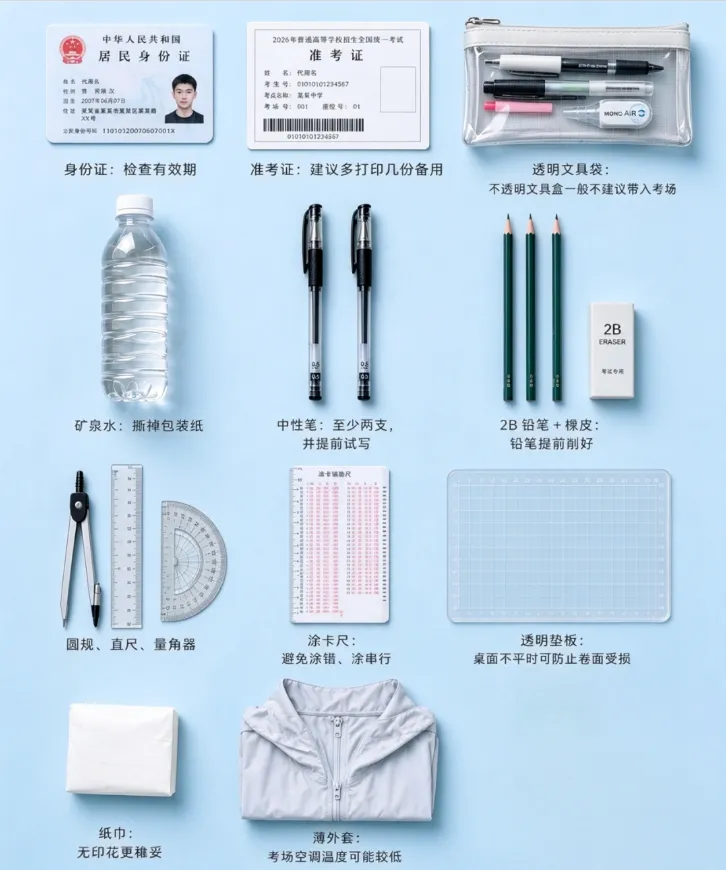 广东省2026年成人高考本周末开考,有哪些注意事项呢?-第2张图片-四季读书网