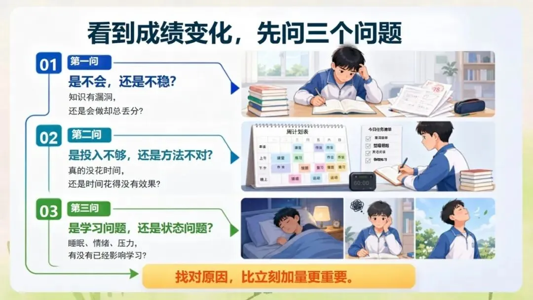 《初三九年级上学期开学期中家长会:走稳初三奔赴中考》PPT课件+发言稿,电子版可编辑修改-第22张图片-四季读书网 《初三九年级上学期开学期中家长会:走稳初三奔赴中考》PPT课件+发言稿,电子版可编辑修改-第22张图片-四季读书网