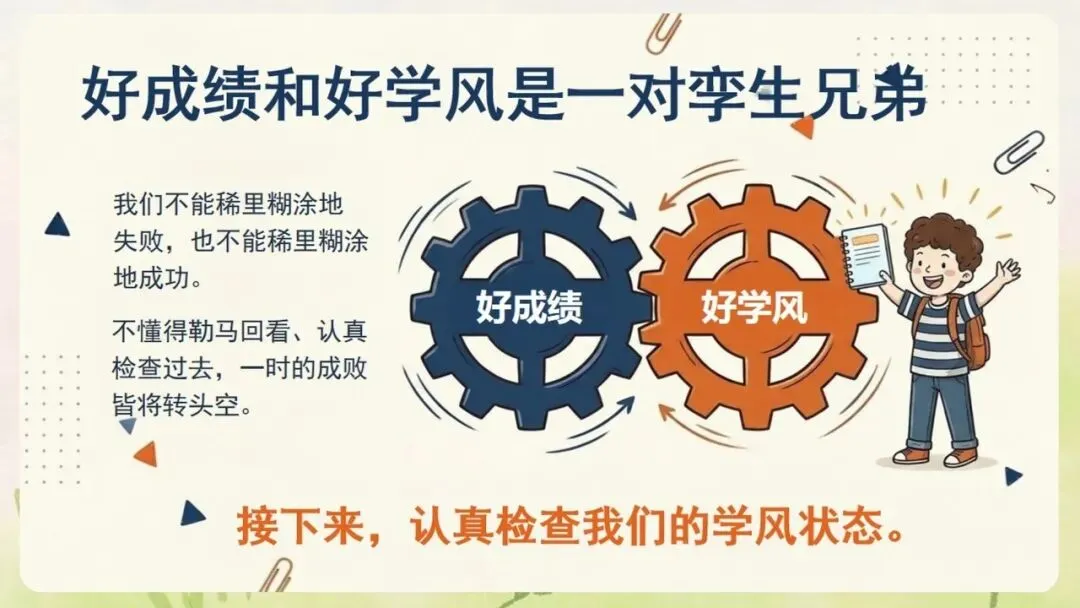 《月考期中考考后成绩分析班会:把失分拆成可以改的动作》PPT课件+教案,电子版可编辑修改-第9张图片-四季读书网 《月考期中考考后成绩分析班会:把失分拆成可以改的动作》PPT课件+教案,电子版可编辑修改-第9张图片-四季读书网