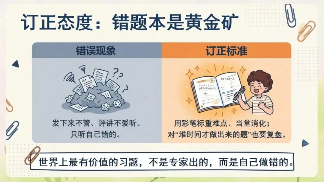 《月考期中考考后成绩分析班会:把失分拆成可以改的动作》PPT课件+教案,电子版可编辑修改-第12张图片-四季读书网 《月考期中考考后成绩分析班会:把失分拆成可以改的动作》PPT课件+教案,电子版可编辑修改-第12张图片-四季读书网