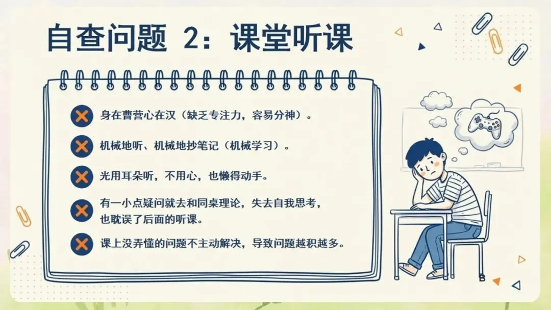《月考期中考考后成绩分析班会:把失分拆成可以改的动作》PPT课件+教案,电子版可编辑修改-第13张图片-四季读书网 《月考期中考考后成绩分析班会:把失分拆成可以改的动作》PPT课件+教案,电子版可编辑修改-第13张图片-四季读书网