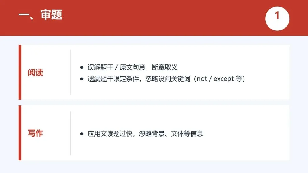 高考英语错因分析:大部分考生踩过的坑-第2张图片-四季读书网