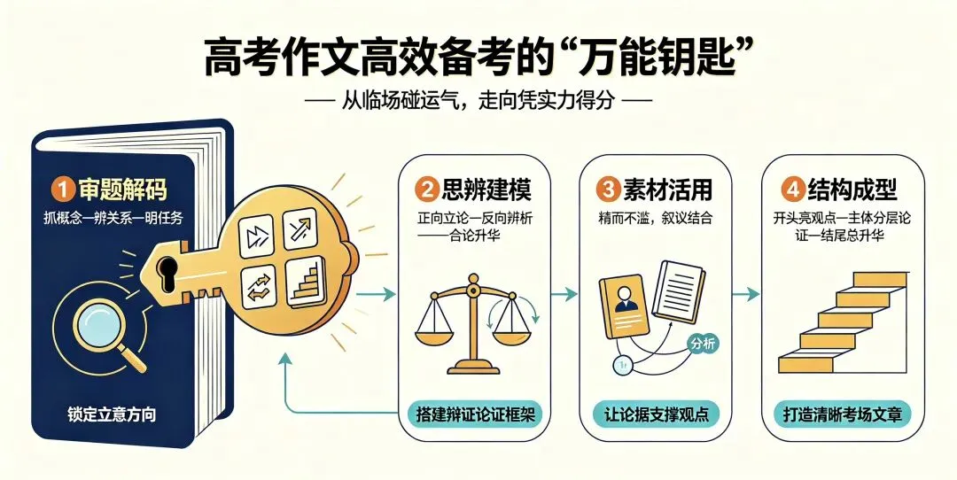 高考作文高效备考的“万能钥匙”-第1张图片-四季读书网