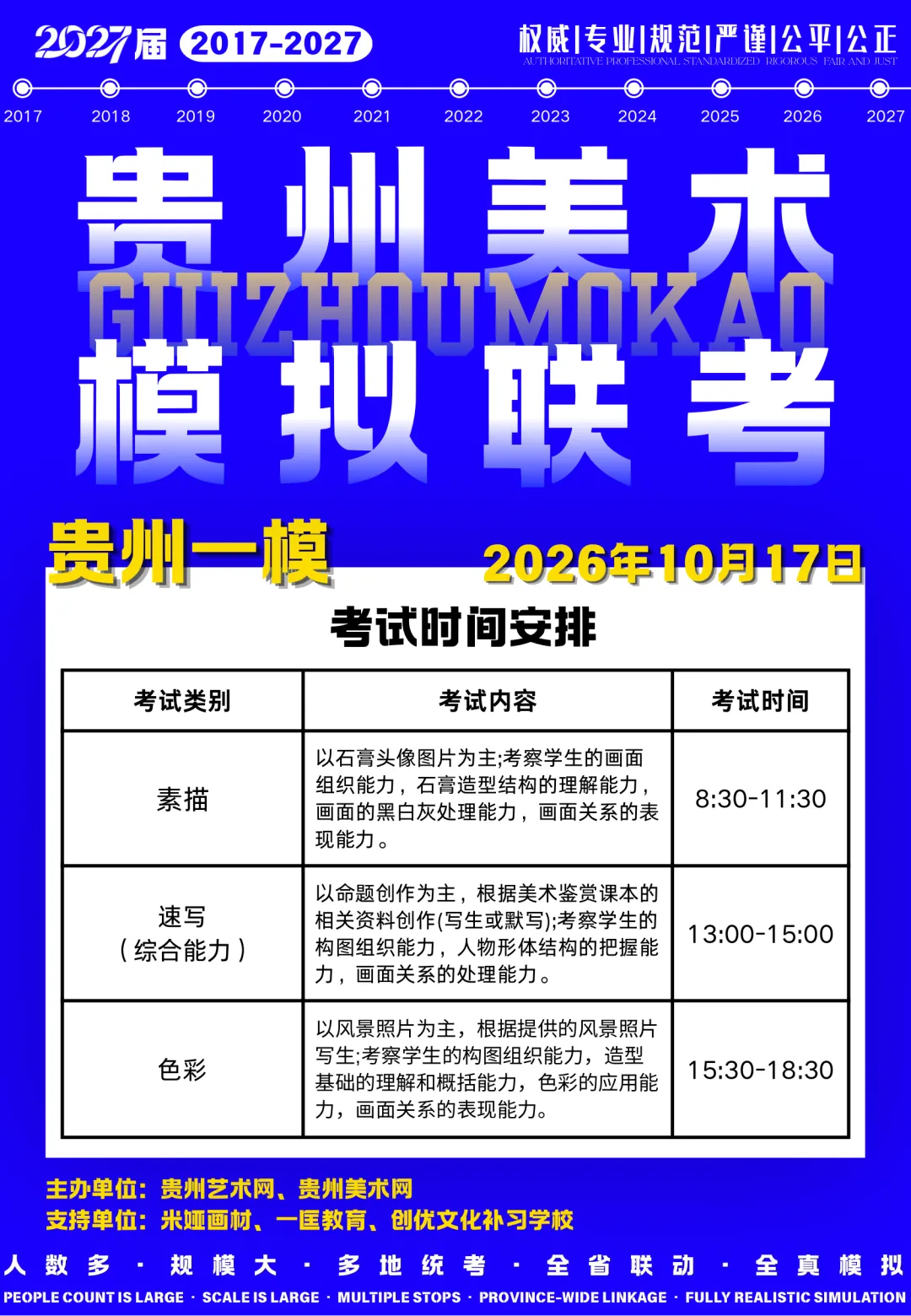 贵州省2027届美术模拟考试(一模)于明日盛大开考!-第6张图片-四季读书网