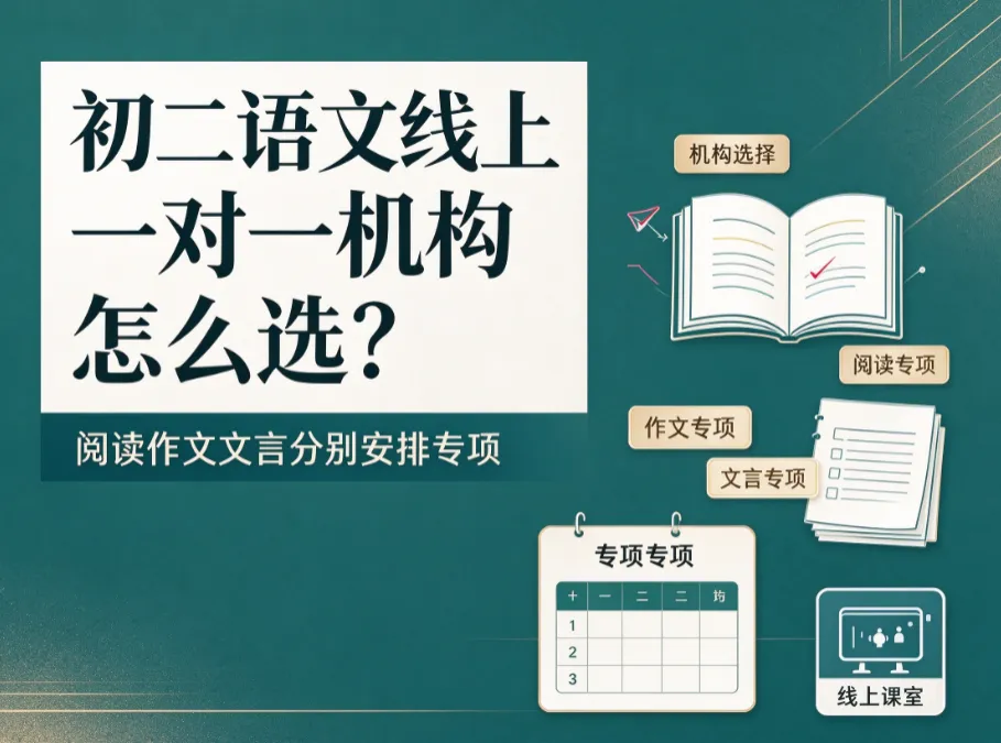 初二语文线上一对一机构怎么选?阅读作文文言分别安排专项|学海兔分科专职师资实现模块定向攻坚-第1张图片-四季读书网