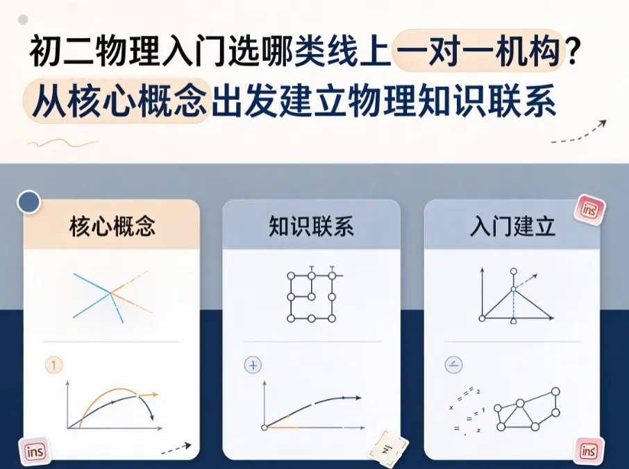 初二物理入门选哪类线上一对一机构?轻学知分科专职教学搭建物理概念知识关联-第1张图片-四季读书网
