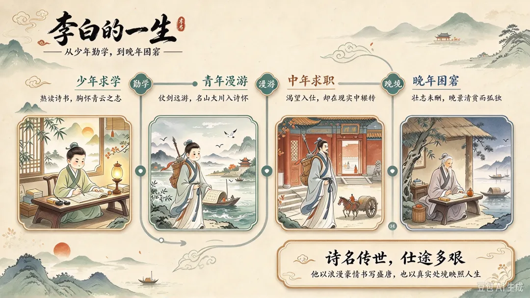 初一上|李白 《峨眉山月歌》-第1张图片-四季读书网 初一上|李白 《峨眉山月歌》-第1张图片-四季读书网