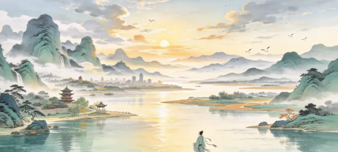 初一上|李白 《峨眉山月歌》-第4张图片-四季读书网 初一上|李白 《峨眉山月歌》-第4张图片-四季读书网