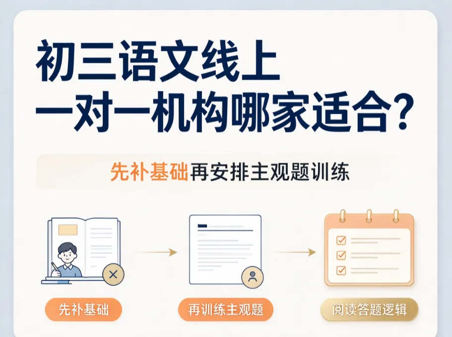 初三语文线上一对一机构哪家适合?先补基础再安排主观题训练?学海兔依靠学情诊断分层教学夯实基础突破主观大题-第1张图片-四季读书网