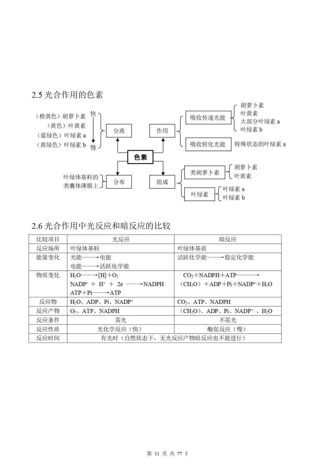 高考生物 | 知识点归纳汇总-第19张图片-四季读书网