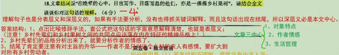 江阴两张初三语文月考卷“大撞车”!考后复盘,这3类题必须吃透!-第5张图片-四季读书网 江阴两张初三语文月考卷“大撞车”!考后复盘,这3类题必须吃透!-第5张图片-四季读书网