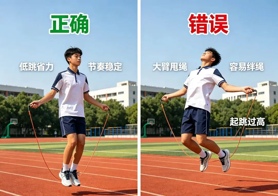 鞠博士中考专家|一分钟跳绳提分技巧-第3张图片-四季读书网