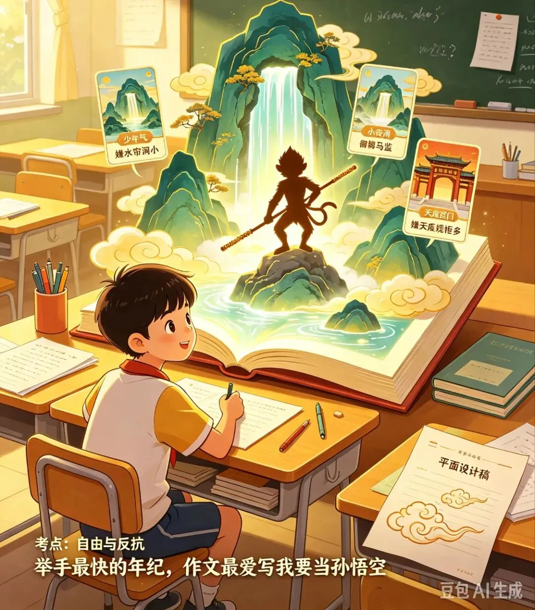 初一上《西游记》名著导读知识点详解-第2张图片-四季读书网