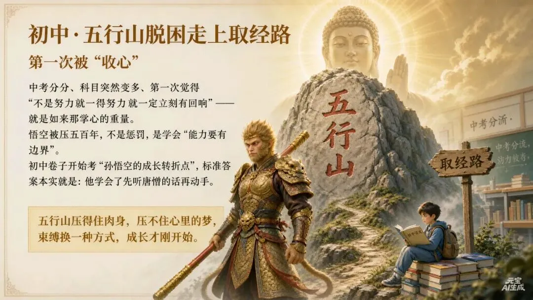 初一上《西游记》名著导读知识点详解-第3张图片-四季读书网
