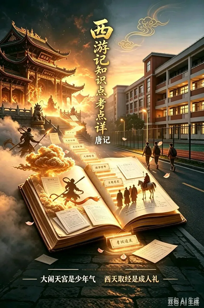 初一上《西游记》名著导读知识点详解-第5张图片-四季读书网