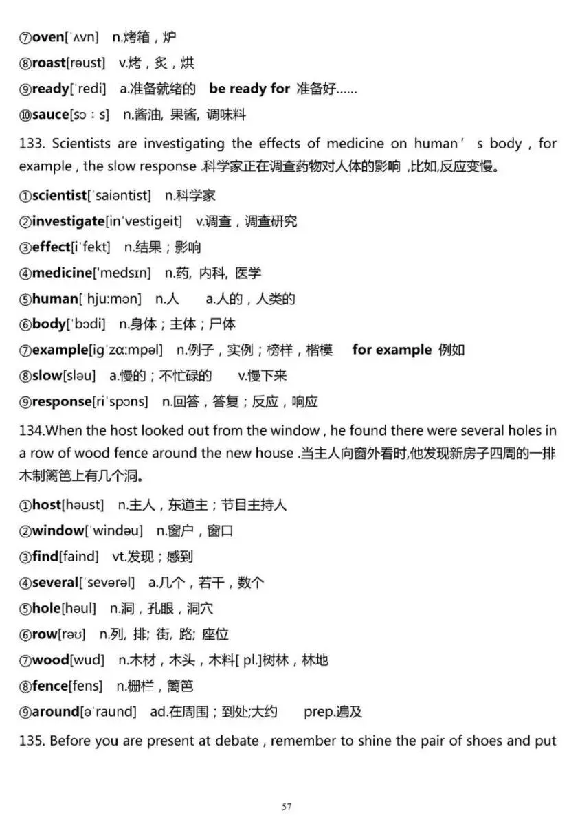 中考英语词汇大全:1600 核心词 + 200 个长句串联记忆,可下载-第10张图片-四季读书网 中考英语词汇大全:1600 核心词 + 200 个长句串联记忆,可下载-第10张图片-四季读书网