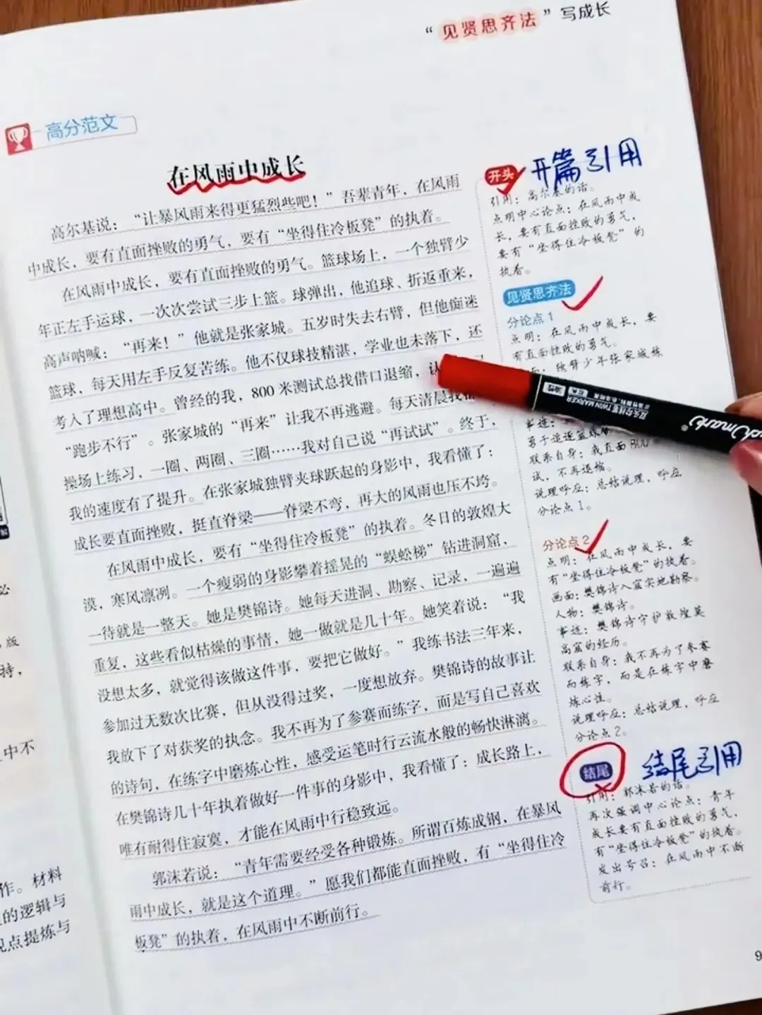 《人民日报里的中考语文作文源题 +阅读源题》孩子一举搞定作文、阅读两大难题!全套每个技法都附带精讲视频!帮孩子从源头看清命题逻辑-第21张图片-四季读书网 《人民日报里的中考语文作文源题 +阅读源题》孩子一举搞定作文、阅读两大难题!全套每个技法都附带精讲视频!帮孩子从源头看清命题逻辑-第21张图片-四季读书网