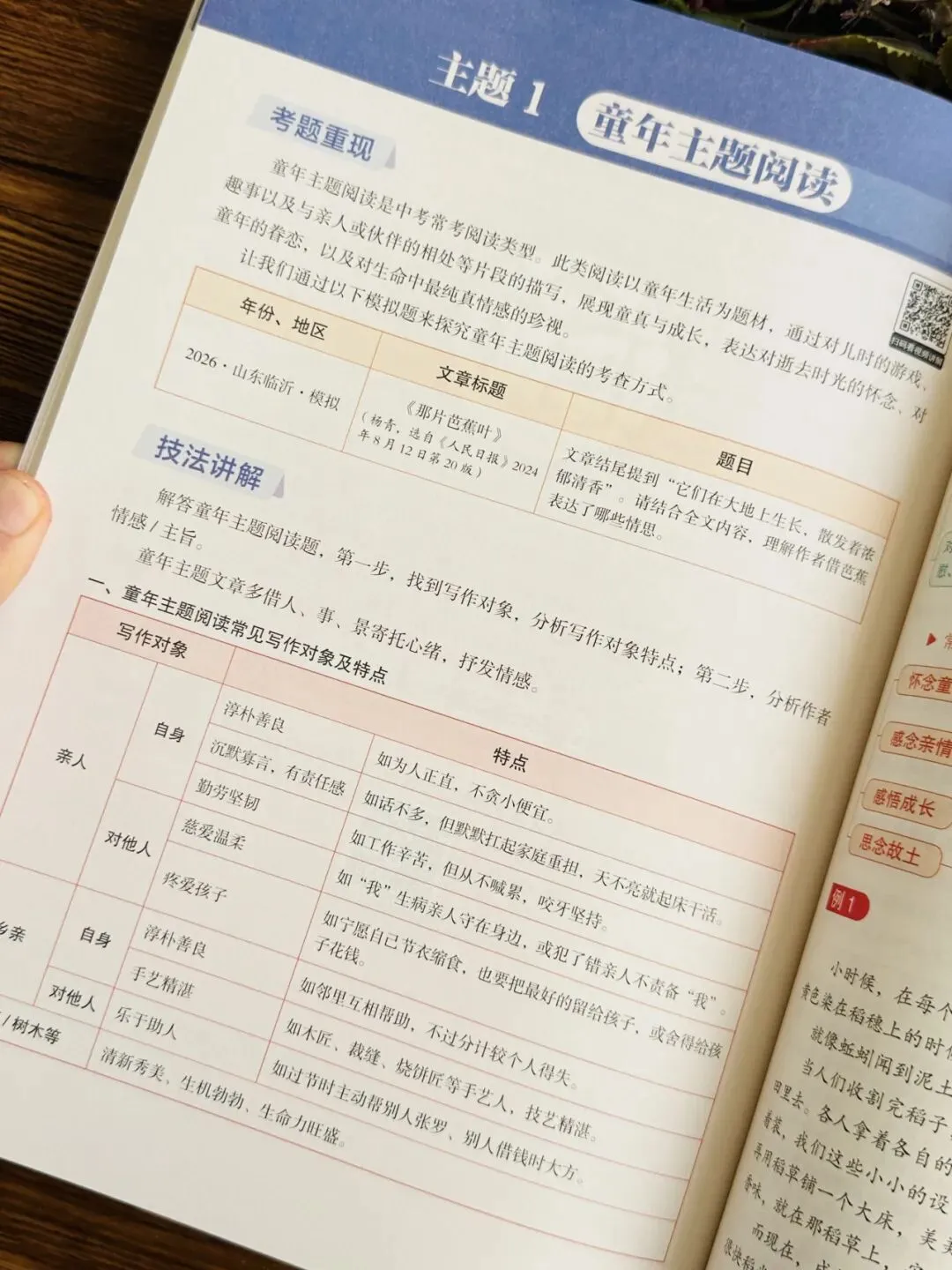 《人民日报里的中考语文作文源题 +阅读源题》孩子一举搞定作文、阅读两大难题!全套每个技法都附带精讲视频!帮孩子从源头看清命题逻辑-第51张图片-四季读书网 《人民日报里的中考语文作文源题 +阅读源题》孩子一举搞定作文、阅读两大难题!全套每个技法都附带精讲视频!帮孩子从源头看清命题逻辑-第51张图片-四季读书网