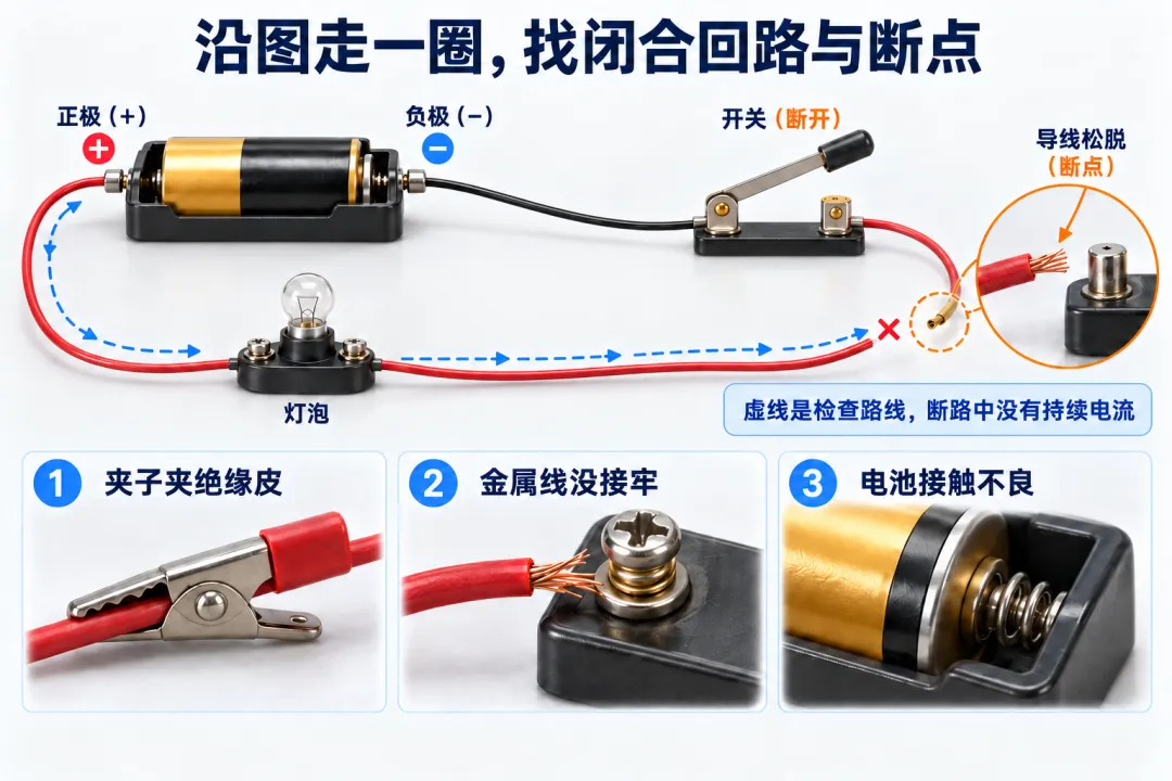 初三物理|3个诀窍帮孩子搞定电路问题-第2张图片-四季读书网