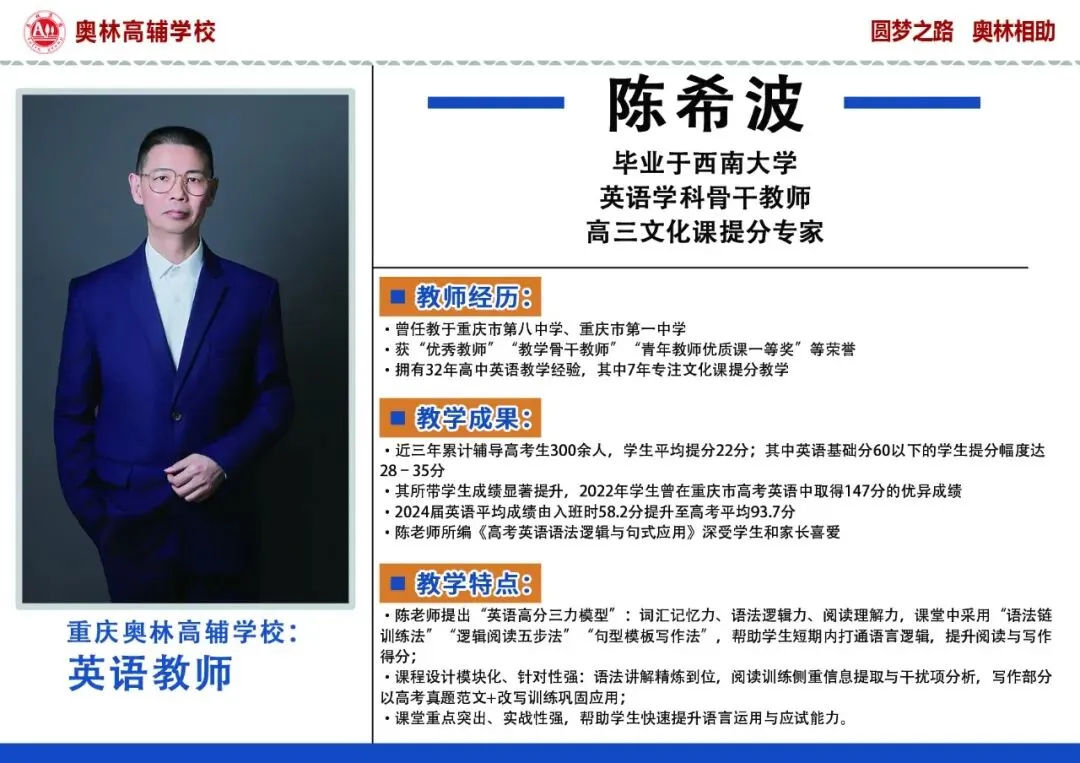 重庆高考冲刺|奥林高辅高三全日制集训,老牌学校收费透明-第24张图片-四季读书网 重庆高考冲刺|奥林高辅高三全日制集训,老牌学校收费透明-第24张图片-四季读书网