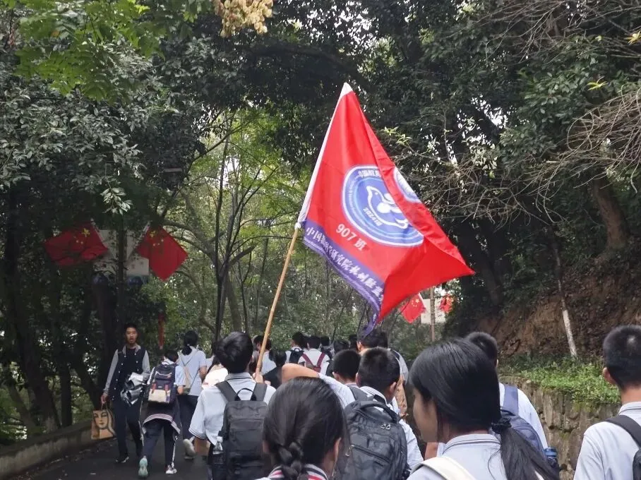 【青·研实践】登临半山存远志,驰笔中考夺荣光——九年级半山登高毅行活动-第9张图片-四季读书网 【青·研实践】登临半山存远志,驰笔中考夺荣光——九年级半山登高毅行活动-第9张图片-四季读书网