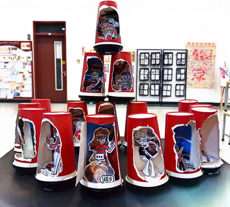 《少年眼中的北京》——初一美术课程北京主题学生作品展-第13张图片-四季读书网 《少年眼中的北京》——初一美术课程北京主题学生作品展-第13张图片-四季读书网