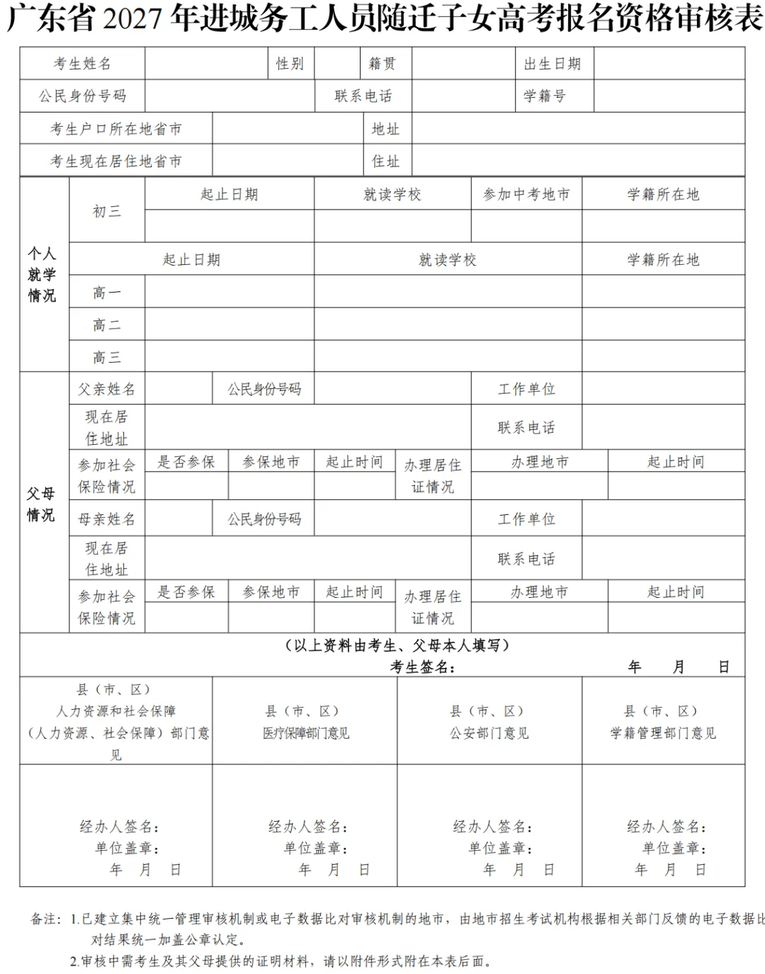 2027广东高考报名注册指南及全流程!附广东省普通高考报名系统入口→-第8张图片-四季读书网