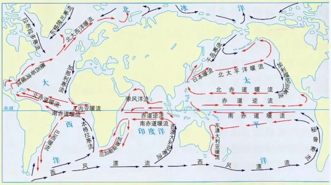 高考地理洋流题总丢分?命题老师常用的3个陷阱,90%的考生第一个就中招-第2张图片-四季读书网 高考地理洋流题总丢分?命题老师常用的3个陷阱,90%的考生第一个就中招-第2张图片-四季读书网