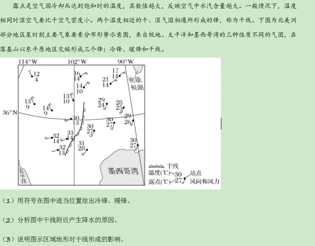 高考地理误区:湿空气更轻,为什么雾沉地面、还能飘在空中?-第4张图片-四季读书网 高考地理误区:湿空气更轻,为什么雾沉地面、还能飘在空中?-第4张图片-四季读书网
