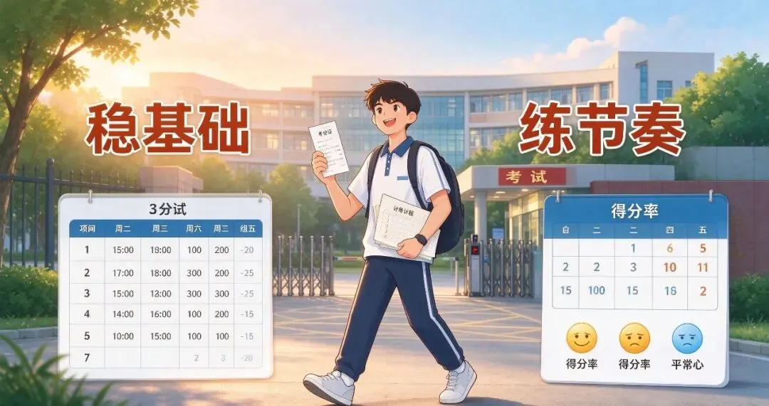 初三复习进入冲刺期:别再拼熬夜,要拼效率-第4张图片-四季读书网