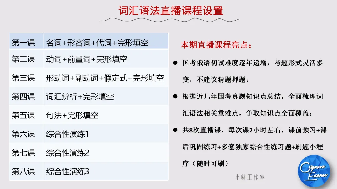 2027年国考俄语职位解读:国考真题讲解&俄语岗历年报名竞争比&面试分数线!-第50张图片-四季读书网 2027年国考俄语职位解读:国考真题讲解&俄语岗历年报名竞争比&面试分数线!-第50张图片-四季读书网