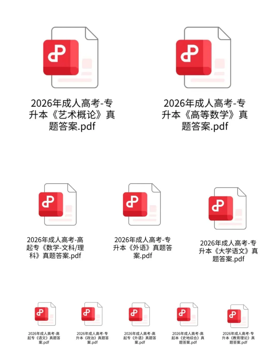 2026年成人高考真题试卷|对答案(完整版)-第1张图片-四季读书网
