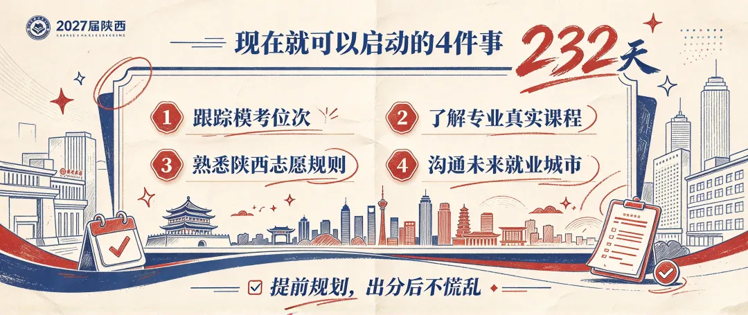2027 届陕西高考倒计时 232 天,高校、地域、专业应该怎么选?-第11张图片-四季读书网 2027 届陕西高考倒计时 232 天,高校、地域、专业应该怎么选?-第11张图片-四季读书网