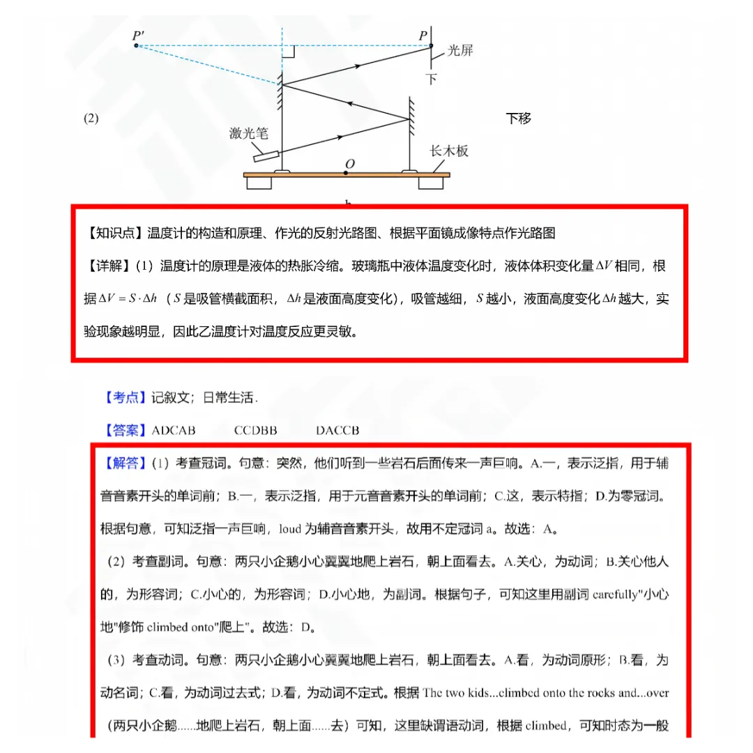 重磅!中考原题+基础+必背,这3本纸质资料,比多刷题管用!限量免费!-第7张图片-四季读书网 重磅!中考原题+基础+必背,这3本纸质资料,比多刷题管用!限量免费!-第7张图片-四季读书网