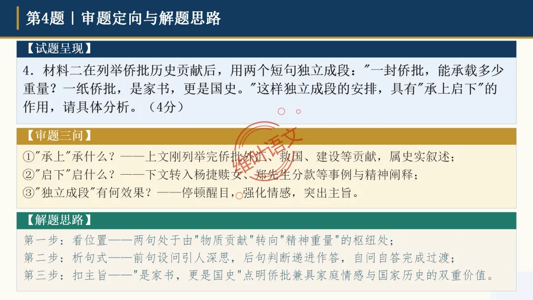 模考讲评|广州市十校(华附省实二中执信广雅六中广附清湾广外铁一等)高三10月适应性训练试题讲评-第23张图片-四季读书网 模考讲评|广州市十校(华附省实二中执信广雅六中广附清湾广外铁一等)高三10月适应性训练试题讲评-第23张图片-四季读书网