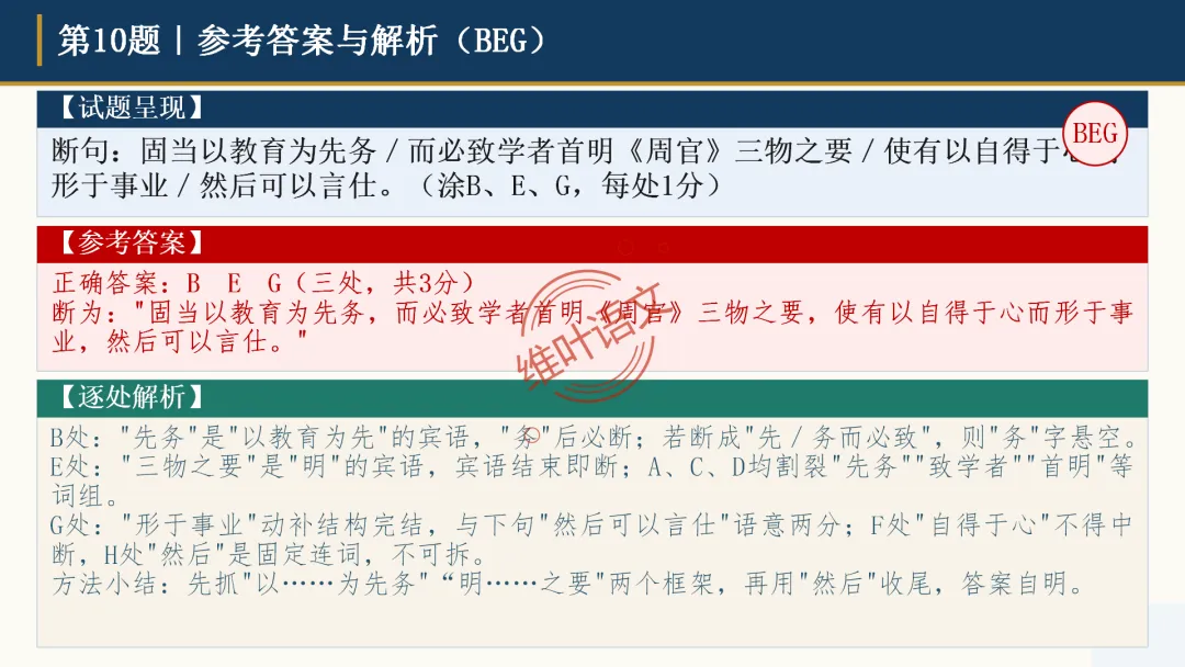 模考讲评|广州市十校(华附省实二中执信广雅六中广附清湾广外铁一等)高三10月适应性训练试题讲评-第66张图片-四季读书网 模考讲评|广州市十校(华附省实二中执信广雅六中广附清湾广外铁一等)高三10月适应性训练试题讲评-第66张图片-四季读书网