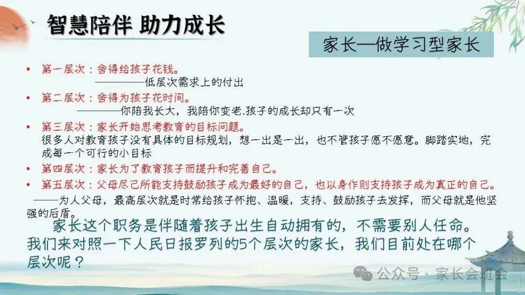 初二(八年级)上期中家长会ppt:初二新程, 筑梦前行.(含发言稿)-第43张图片-四季读书网