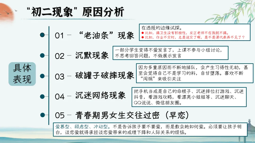 【初二】【秋季上】期中家长会:初二新程,筑梦前行-第13张图片-四季读书网
