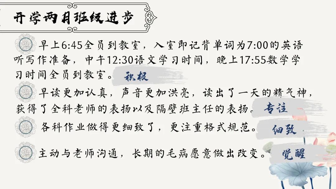 【初二】【秋季上】【期中】试后家长会:跨山河 赴秋约 话成长-第5张图片-四季读书网 【初二】【秋季上】【期中】试后家长会:跨山河 赴秋约 话成长-第5张图片-四季读书网