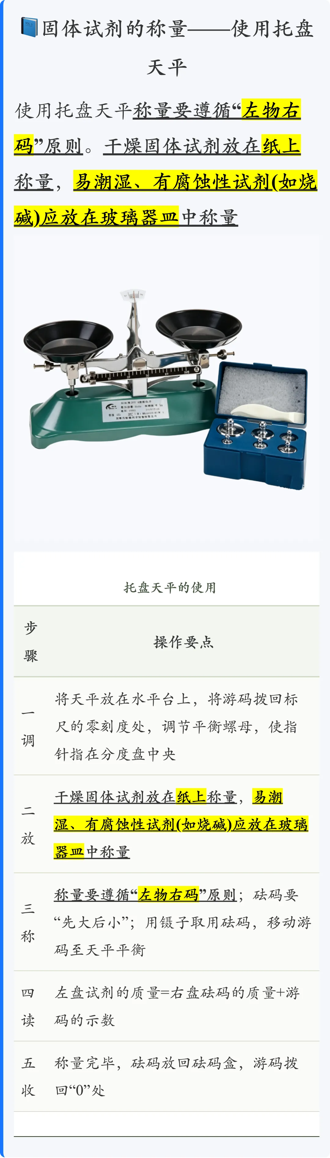 初三化学:化学试剂的取用规则|核心知识点-第3张图片-四季读书网 初三化学:化学试剂的取用规则|核心知识点-第3张图片-四季读书网