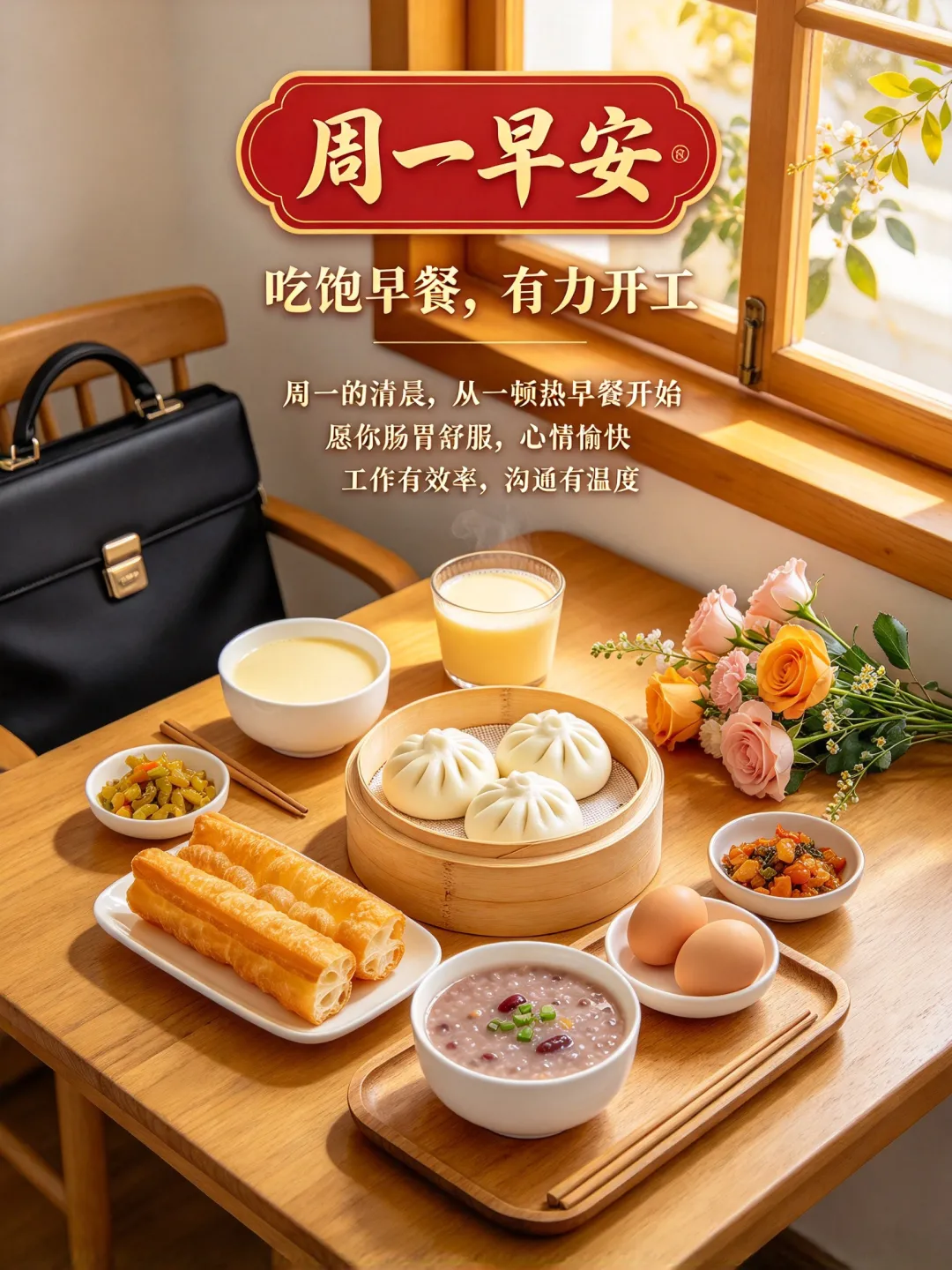 【周一早安】农历九月初三,最新“周一愉快”早上好问候图片-第3张图片-四季读书网