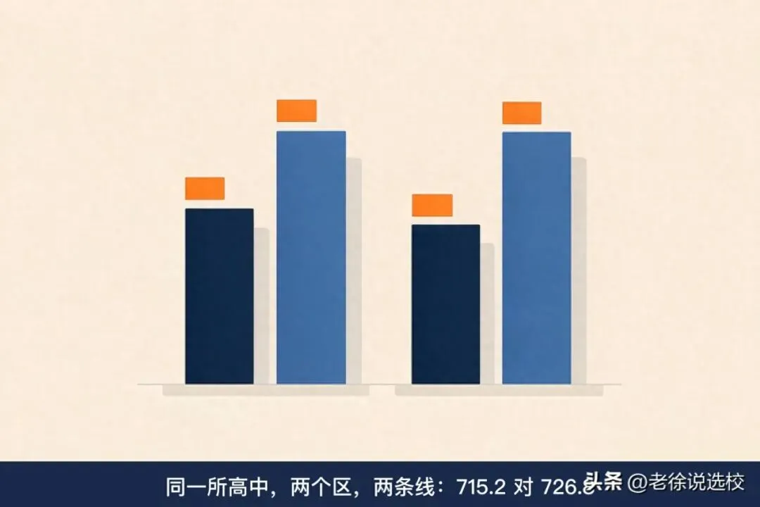 【初升高择校】秦皇岛中考:同一所高中,两个区的线差 11.6 分-第1张图片-四季读书网
